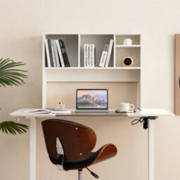 Bookcase Countertop Storage Bookshelf With 4 Cubbies - thumbnail 4