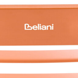 Beliani Garden Rocking Chair Turi Metal Orange - thumbnail 8
