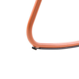 Beliani Garden Rocking Chair Turi Metal Orange - thumbnail 7