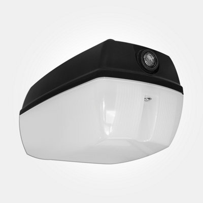 Eterna 10Watt Led Outdoor Bulkhead Wall Light With Photocell Dusk Till Dawn Security - image 1