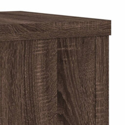 Walplus Plant Stands 2 Pcs Brown Oak 20X20X30 Cm Engineered Wood - thumbnail 8