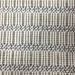 Manzi White & Black Striped Medium Rug, (L)170Cm X (W)120Cm - thumbnail 2