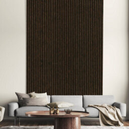 Fn Acustico Smoke Oak Veneer Acoustic Panel (L)1200mm (W)572.5mm - thumbnail 1