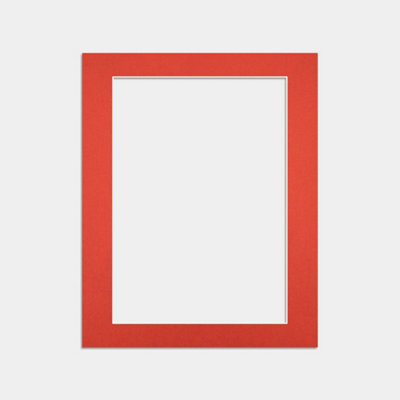 Ak Frames 20X16 Poppy Red Picture Mounts To Fit A3 Aperture Size - Mount Board Only (No Frame Included) - image 1