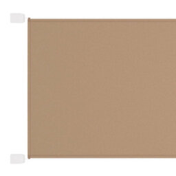 Berkfield Vertical Awning Taupe 60X1200 Cm Oxford Fabric - thumbnail 1