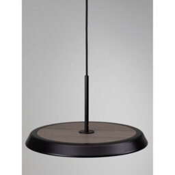 Luminosa Lighting Luminosa Ophelia 40Cm Dome Pendant Ceiling Light Matt Black Led 27W 2205Lm 3000K - thumbnail 5