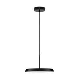 Luminosa Lighting Luminosa Ophelia 40Cm Dome Pendant Ceiling Light Matt Black Led 27W 2205Lm 3000K - thumbnail 1