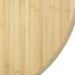 Walplus Rug Round Light Natural60 Cm Bamboo - thumbnail 6