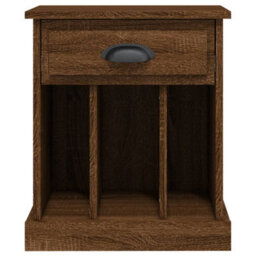 Berkfield Bedside Cabinets 2 Pcs Brown Oak 43X36X50 Cm - thumbnail 8