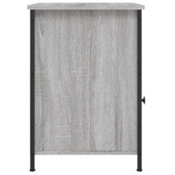 Berkfield Bedside Cabinet Grey Sonoma 40X42X60 Cm Engineered Wood - thumbnail 7