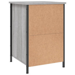 Berkfield Bedside Cabinet Grey Sonoma 40X42X60 Cm Engineered Wood - thumbnail 8