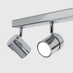 Valuelights Rosie Modern 4 Way Straight Bar Ceiling Spotlight Fitting Polished Chrome Finish - thumbnail 6