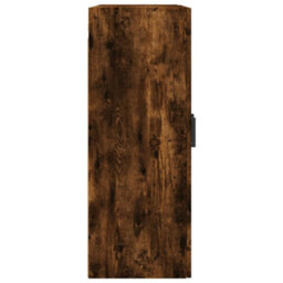 Berkfield Wall Mounted Cabinet Smoked Oak 69.5X34X90 Cm - thumbnail 8