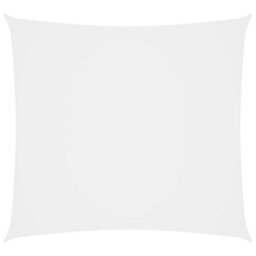 Berkfield Sunshade Sail Oxford Fabric Square 5X5 M White