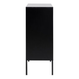 Furniture To Go Seaford 3 Door 2 Drawer Sideboard In Black & Oak - thumbnail 3
