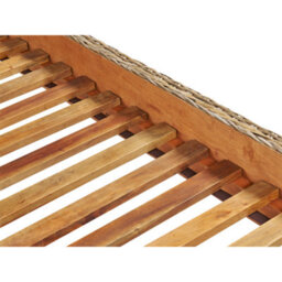 Beliani Bed Rattan Salbris 140 X 200 Cm (Eu Double) Natural - thumbnail 8
