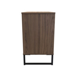 Beijing 3 Drawer Chest Of Drawers In Carini Walnut (Ready Assembled) - thumbnail 2