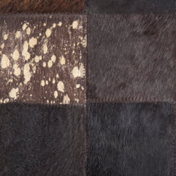 Beliani Rug Bandirma Brown 160 X 230 Cm Leather - thumbnail 5