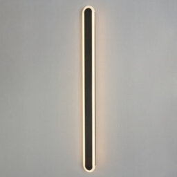 Litecraft Mitali Black Outdoor Led Cct 32 Watt Linear Wall Light - thumbnail 3