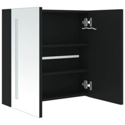 Berkfield Stylish Led Bathroom Mirror Cabinet 62X14X60 Cm - thumbnail 5