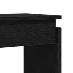 Walplus Console Table Black Oak 80 X 30 X 80 Cm Engineered Wood - thumbnail 8