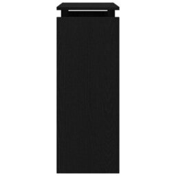 Walplus Console Table Black Oak 80 X 30 X 80 Cm Engineered Wood - thumbnail 7