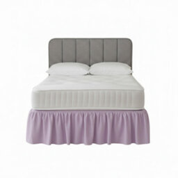 Base Valance Polycotton Sheet For Divan Beds Easy Care Bed Base Cover Lilac - thumbnail 2