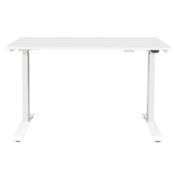 Loops Ergonomic White Electric Sit-Stand Desk With Twin Monitor Bracket - 1200X600mm Office Set - thumbnail 8