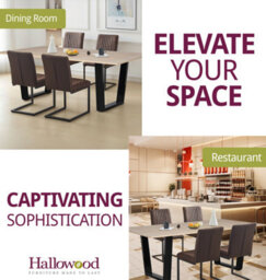 Hallowood Furniture Dudley 1.8M Dining Table Set With 4 Deluxe Leather Effect Chairs - thumbnail 6