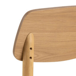 Furniture To Go Barlow Rectangular Dining Table In Matt Oak Included 4 Barlow Dining Chair In Matt Oak - thumbnail 8