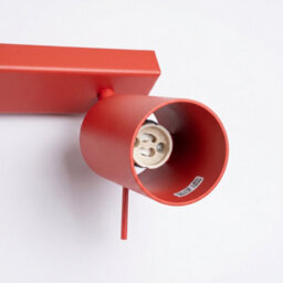 Sollux Lighting Ring Steel Red 4 Lights Modern Ceiling Lamps - thumbnail 5