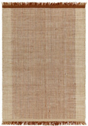 Beige Handmade Geometric 4mm Pile Stain-Resistant Rug For Bedroom, Living, & Dining Room, Wool Modern Rug-200Cm X 300Cm - thumbnail 2