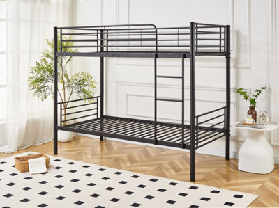 Newby Industrial Metal Bunk Bed Black - image 1
