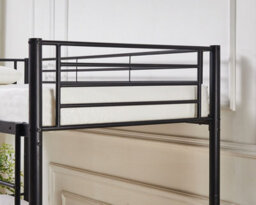 Newby Industrial Metal Bunk Bed Black - thumbnail 6