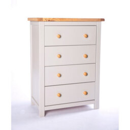 Cabinet Bits Argenta 4 Drawer Chest Of Drawers Wood Knob - thumbnail 1