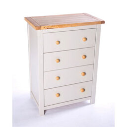 Cabinet Bits Argenta 4 Drawer Chest Of Drawers Wood Knob - thumbnail 3