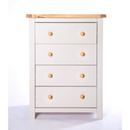 Cabinet Bits Argenta 4 Drawer Chest Of Drawers Wood Knob - thumbnail 2