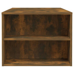 Berkfield Decorative Coffee Table Smoked Oak 102X55X42 Cm Engineered Wood - thumbnail 7