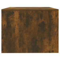 Berkfield Decorative Coffee Table Smoked Oak 102X55X42 Cm Engineered Wood - thumbnail 8