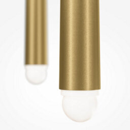 Luminosa Lighting Luminosa Maytoni Cascade Modern 3 Light Cluster Pendant Ceiling Light Brass Integrated Led 4000K - thumbnail 3