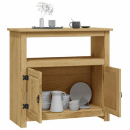 Berkfield Tv Cabinet Mexican Pine Corona Range 80X43X78 Cm - thumbnail 3