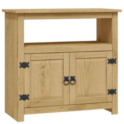 Berkfield Tv Cabinet Mexican Pine Corona Range 80X43X78 Cm - thumbnail 1