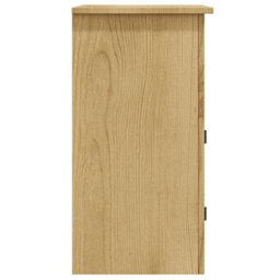 Berkfield Tv Cabinet Mexican Pine Corona Range 80X43X78 Cm - thumbnail 5