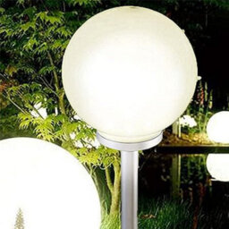 Geezy Solar Outdoor Garden Stake Light Dusk To Dawn Globe Light Patio Lawn Yard 30 Cm - thumbnail 1