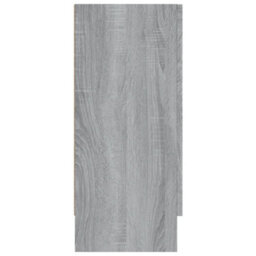 Vidaxl Vitrine Cabinet Grey Sonoma 120X30.5X70 Cm Engineered Wood - thumbnail 4