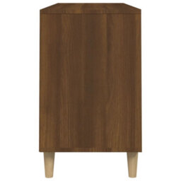 Berkfield Elegant Shoe Cabinet Brown Oak 102X36X60 Cm Engineered Wood - thumbnail 6