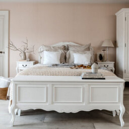Statement Furniture Juliette Large Wooden Blanket Box - White - thumbnail 1