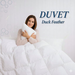 ARLinens Duck Feather & Down Duvet Quilt 13.5 Tog Warm Cozy Extra Filled Hotel Quality Anti Allergic Duvet - thumbnail 8
