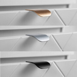 Heze Furniture Trend Herringbone Pattern Door 80Cm Bathroom Cabinet Vanity Unit With Worktop - White - thumbnail 6