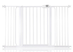 Bettacare Easy Fit Pressure Dog Gate, 133.2Cm - 141.2Cm, White, Pressure Fit Pet Gate For Dog And Puppy, Pet And Dog Barrier - thumbnail 1
